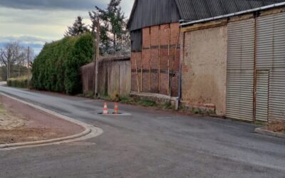 Neue Straße fertiggestellt