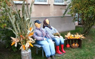 Herbstdeko des Heimatvereins